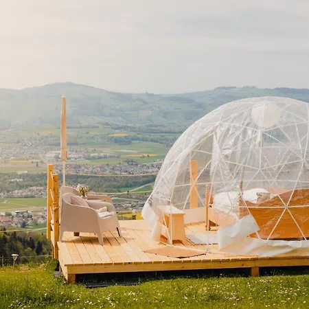 Bubble-suite Inkl. Sonnenuntergang Mit Blick Auf Die Alpen * Thun