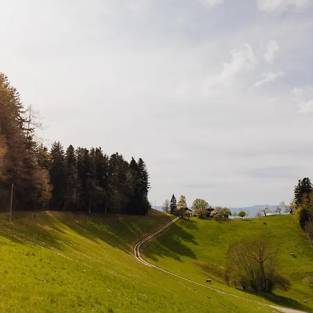 Bubble-suite Inkl. Sonnenuntergang Mit Blick Auf Die Alpen Thun