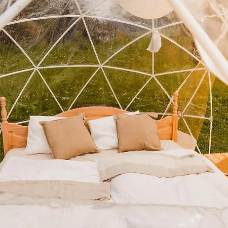 خيمة فخمة Bubble-suite Inkl. Sonnenuntergang Mit Blick Auf Die Alpen